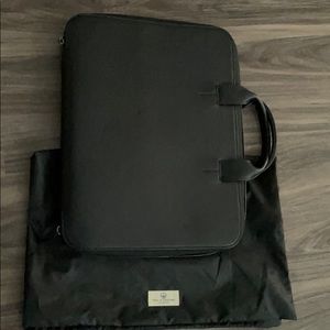 This Is Ground Leather Laptop Case